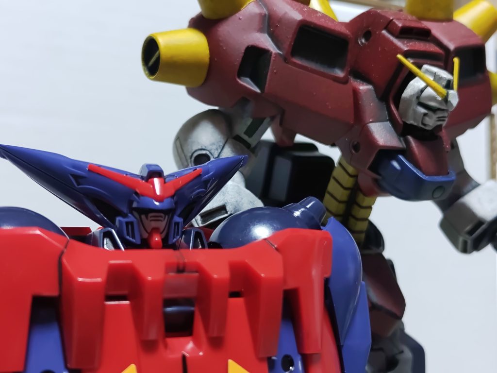 8回目の投稿マスターガンダム–9枚目/制作者：ヨモギ