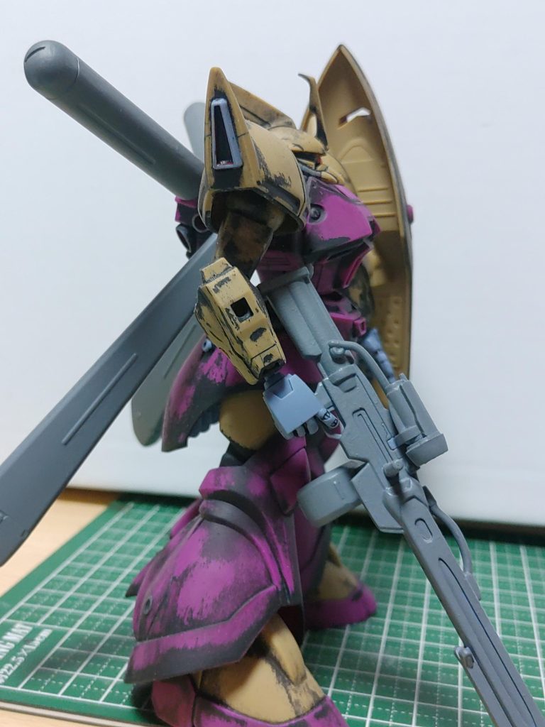 汚しがいい感じ(๑•̀ㅂ•́)و✧に仕上がってます。