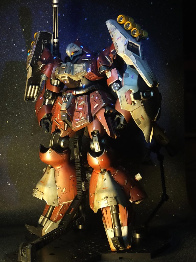 全身②ガトリングはバックパックにセット可能