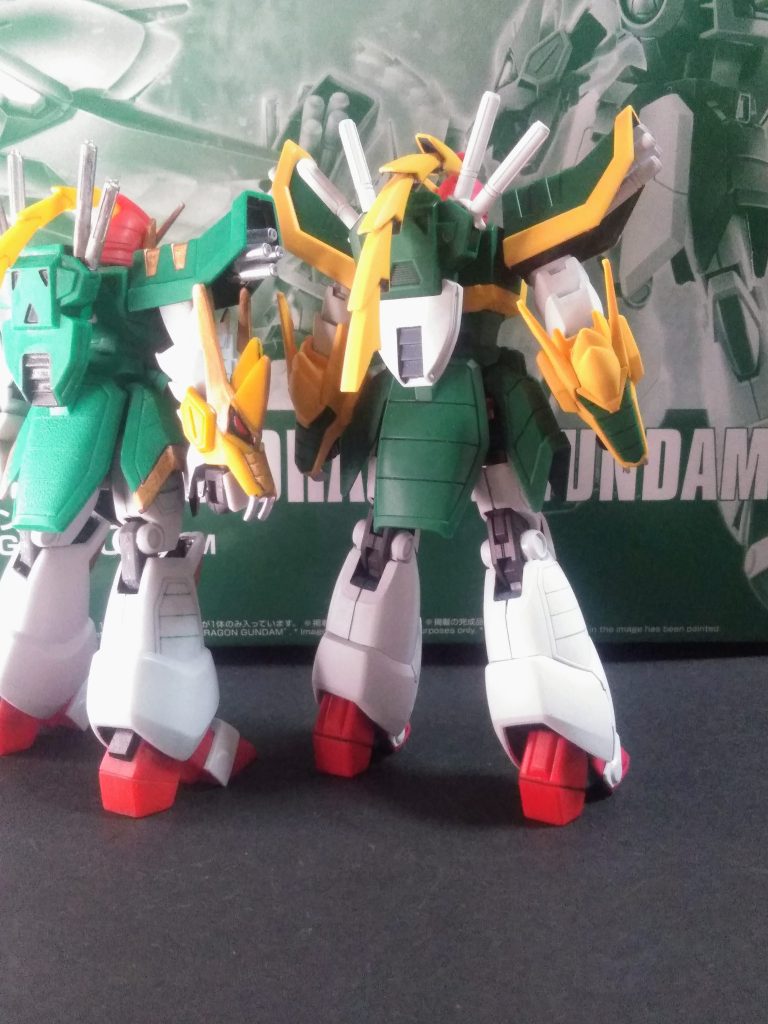 『プレミアム バンダイ』からの発売となるコノ子 😩格闘が主軸となる『G ガンダム』のキットだけあって可動域は秀逸 🤩💕劇中アクションが高レベルで楽しめます 😆⤴️💓(｢UP主｣基準)弁髪(べんぱつ)も可動し暗器 (あんき)である＂刺＂も差し換えで再現出来るのが嬉しいトコロ 🎵😍🎵