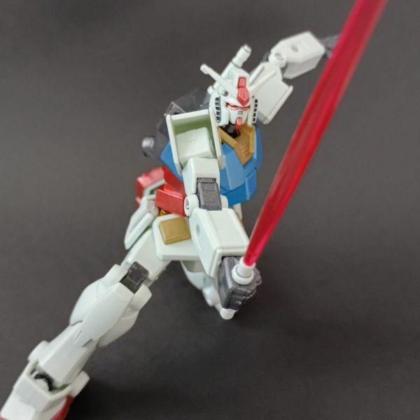 EGガンダム　ガンマカエアブラシで塗装！