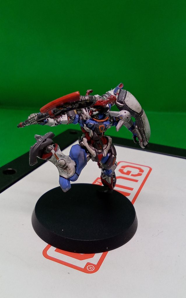 HG塗る前にアッセンブルの塗装完了