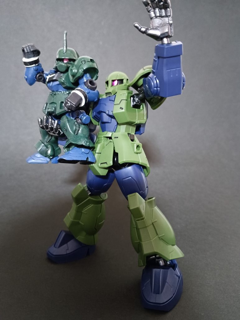 ギラ・ズール　旧ザク風塗装