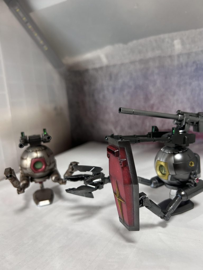 武装を増やし、シールドを持たせてやりました。