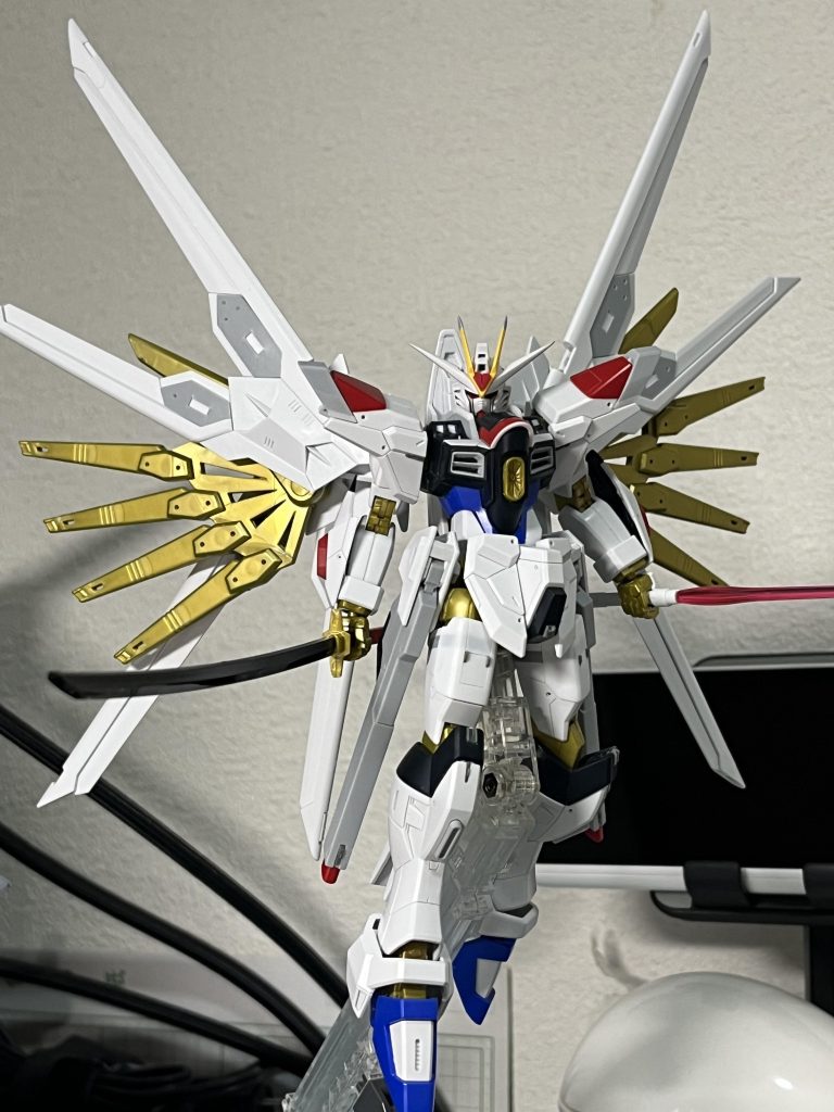 HG 1/144 マイティーストライクフリーダムガンダム完成しました！–6枚目/制作者：black🇯🇵