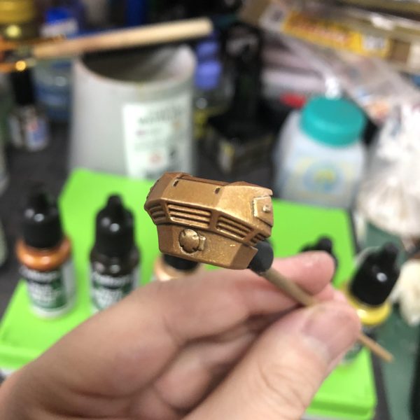 MJ″クワトロ″専用ゲルググの進捗です！