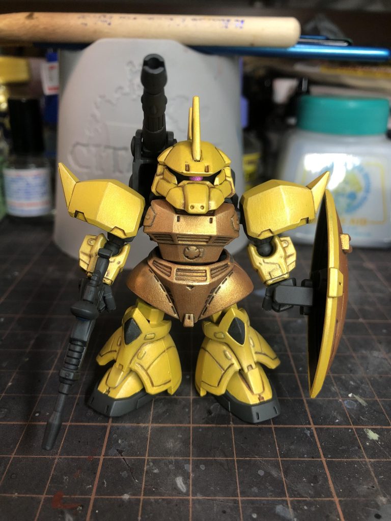 クワトロ専用ゲルググ–2枚目/制作者：ケイピー