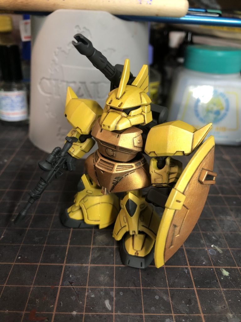 クワトロ専用ゲルググ–3枚目/制作者：ケイピー