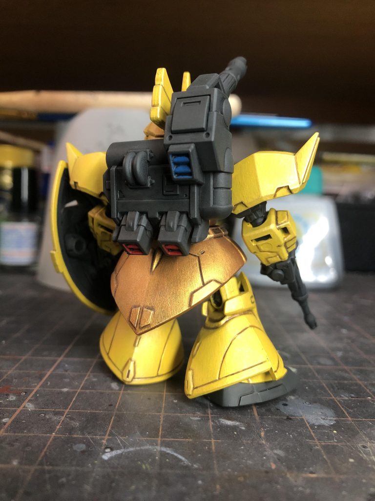 クワトロ専用ゲルググ–5枚目/制作者：ケイピー