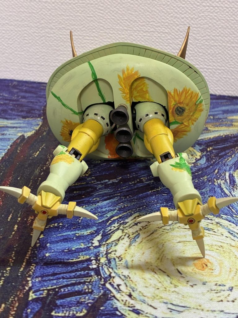 筆塗りのムラも油絵風になるので…流行らないかなぁ🌻 以下制作過程🌻