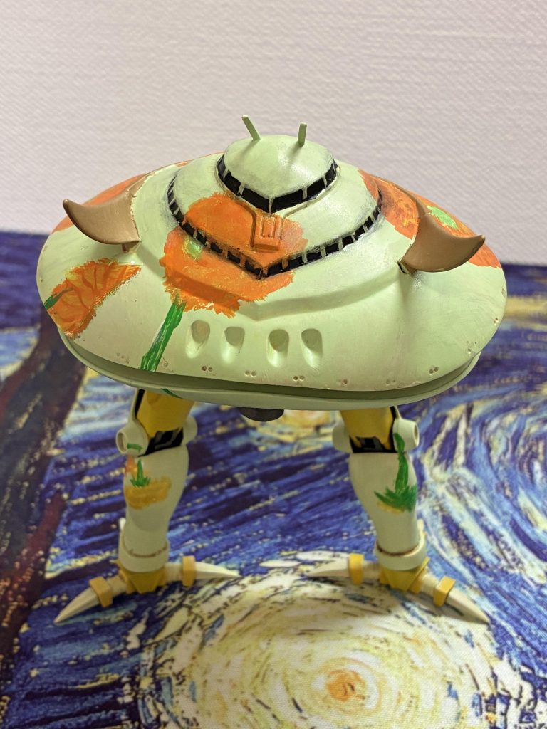 改めて黄色い下地の上に黄色い向日葵を描くゴッホの色彩感覚にはときめいてしまいますね🌻