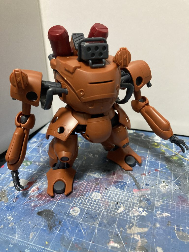 塗装前の仮組状態です。&nbsp;