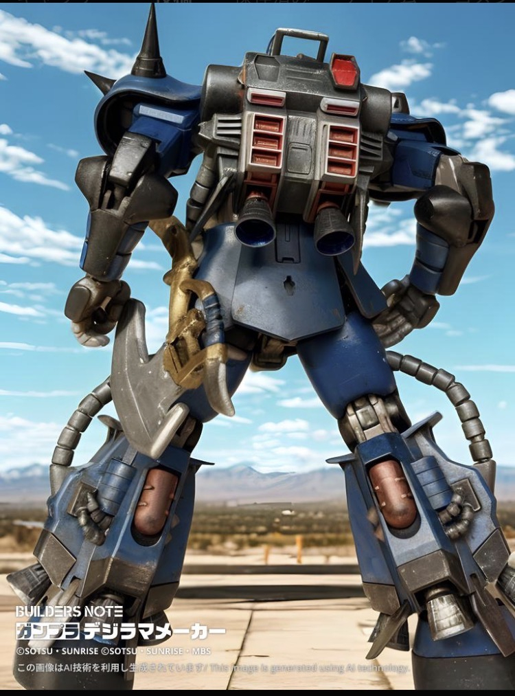 青い巨星　MS-06R ランバラル機