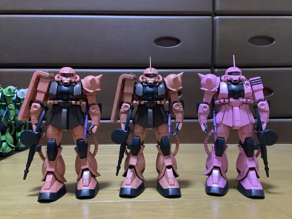 シャア専用C型､シャア専用S型､ユーリ専用