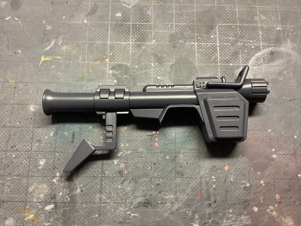 バズーカはMGのものを詰めてグリップは差し込み