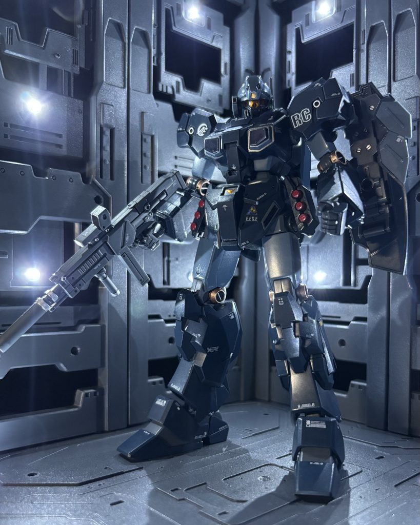 別アングルから撮影‼︎所々、シルバーやカッパーで塗り分けしているのがポイントです！