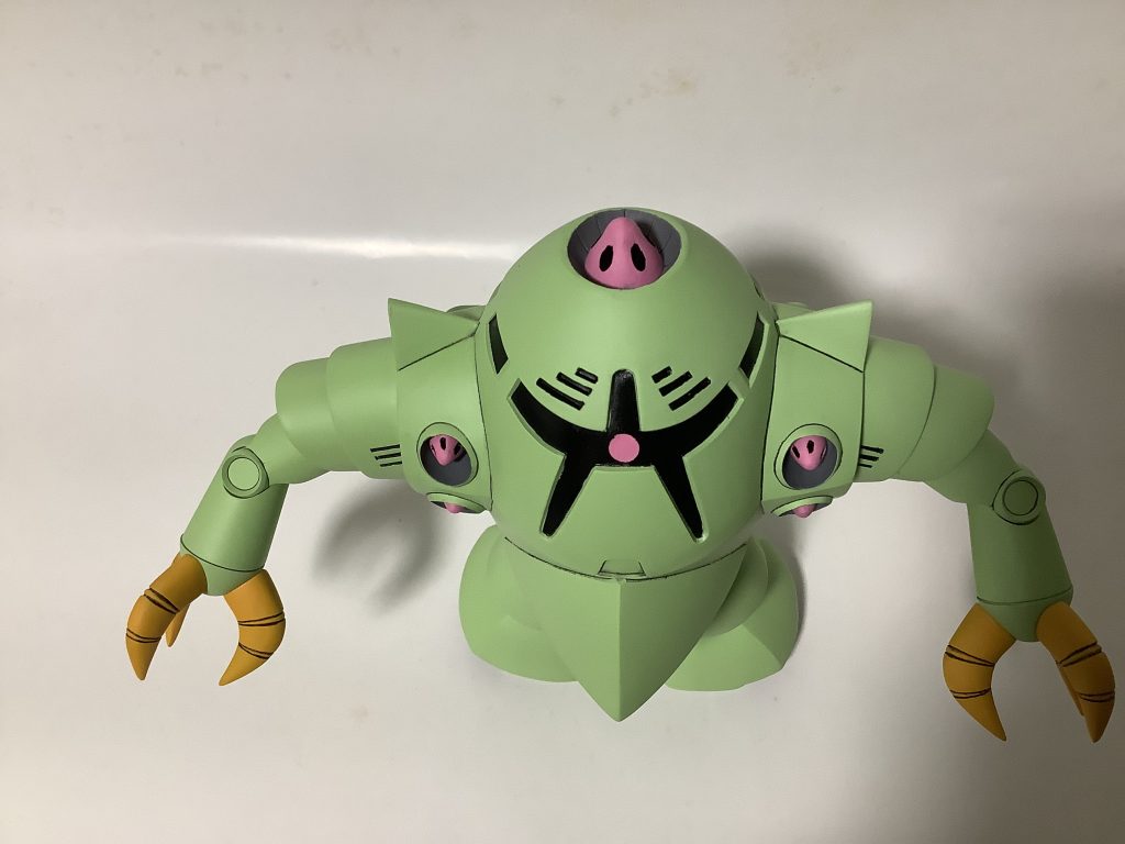 デカくて塗装が嫌で放置してすまなかったなぁゾックよ