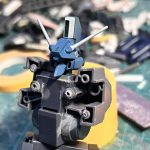 HGのシルヴァバレトからMark Vぽい物を作っています。頭だけ出来上がりました[…]