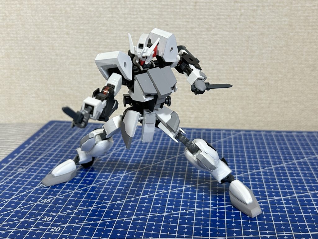 肘のアーマーシュナイダーを抜いて。これがやりたかった。