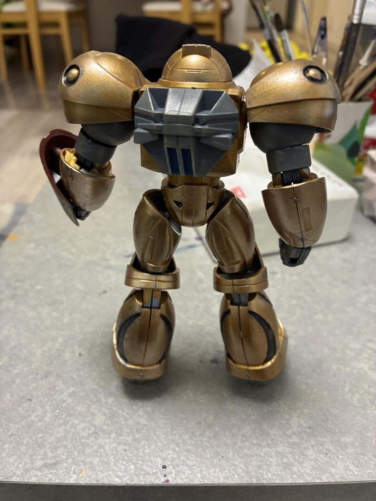 後ろもバッチリ！！塗り残しが少なくなってきたかな😄まだあるか！！