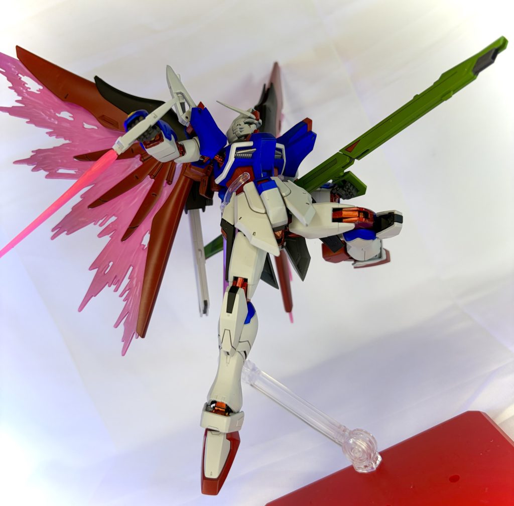 長射程ビーム砲+フラッシュエッジ2メリハリつけるためにあえて明るめに調色。