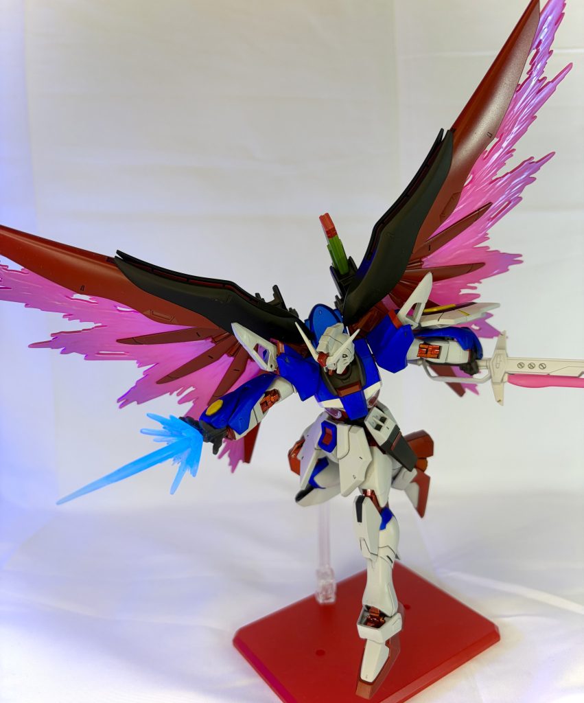 パルマフィオキーナ元から付属してるカンムリエフェクトだと迫力不足なので中心にビームエフェクトを追加。