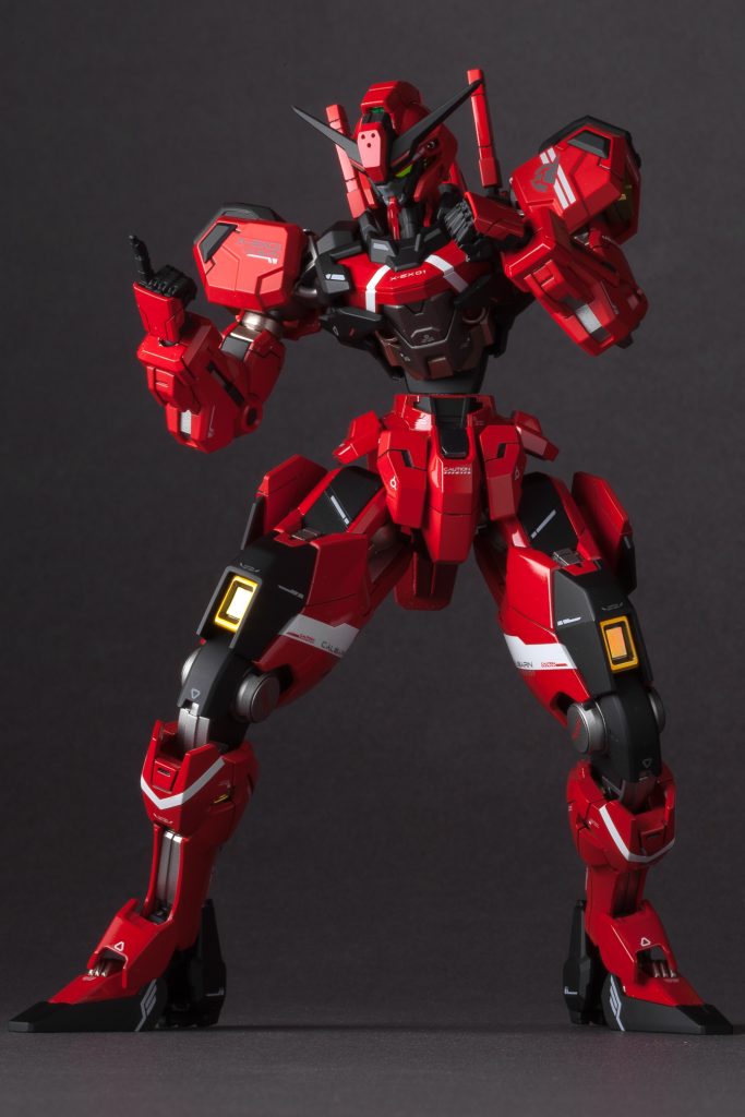 ストリートファイター風のポーズ.