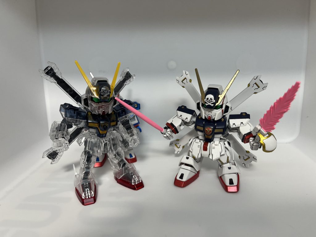CROSSBONE GUNDAM X1並べてみました