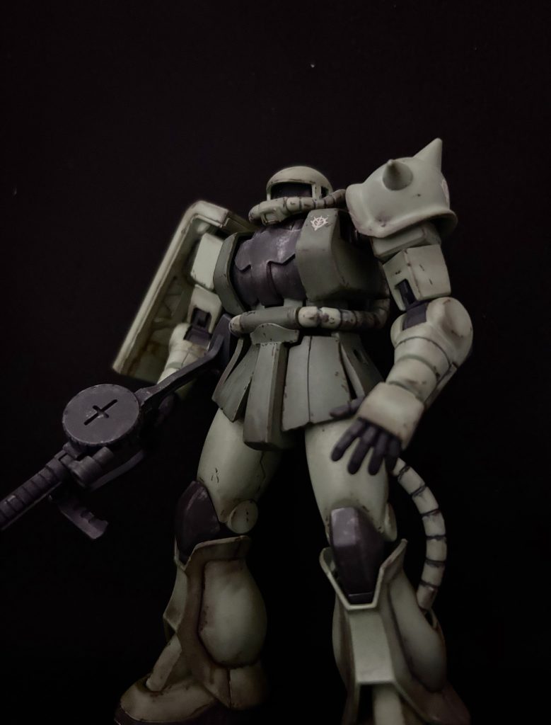 今回はパイロットの設定はなく、ウェザリングを楽しんだキットでした。