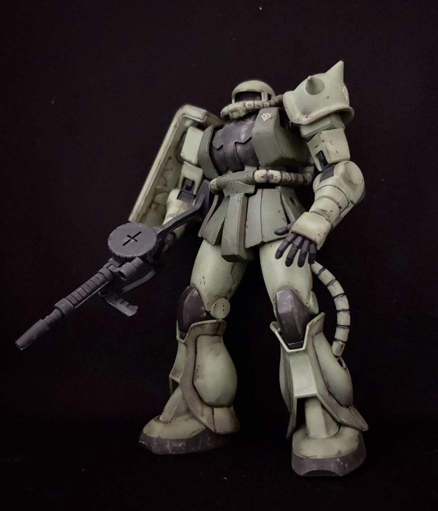 HGUCザクⅡ（ウェザリングモデル）