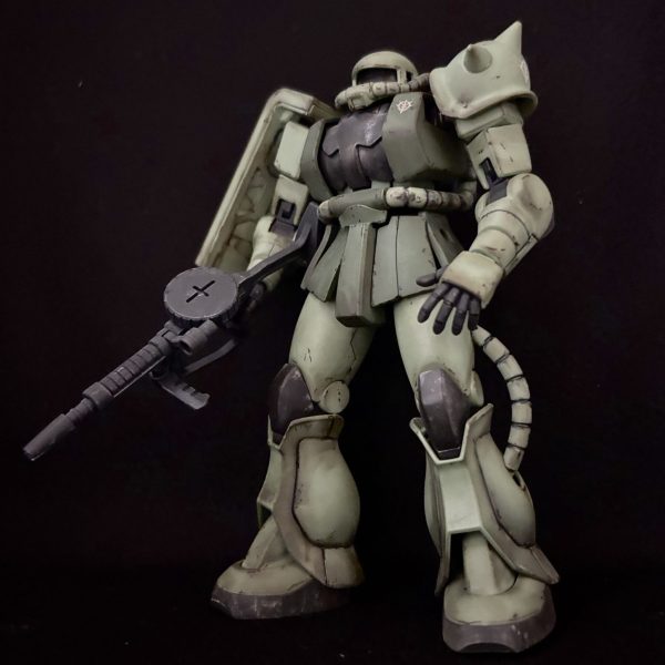 HGUCザクⅡ（ウェザリングモデル）