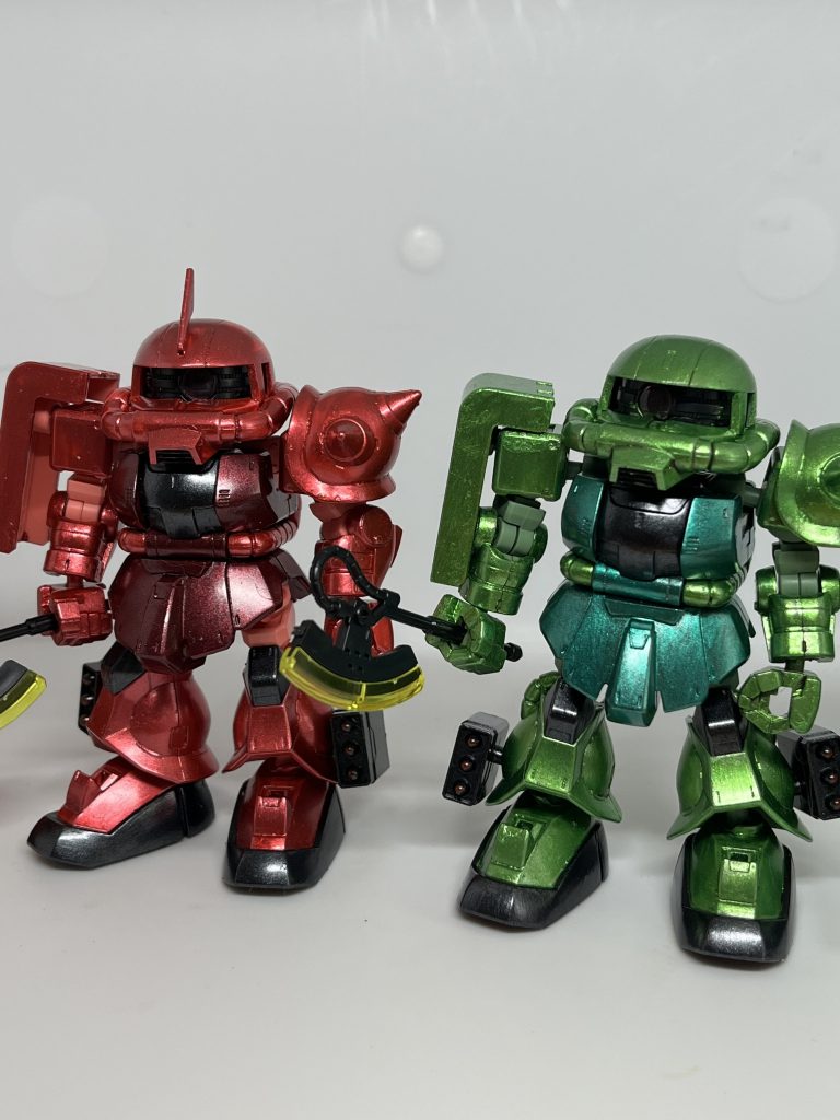 3月9日なので、Zakuをならべてみました。