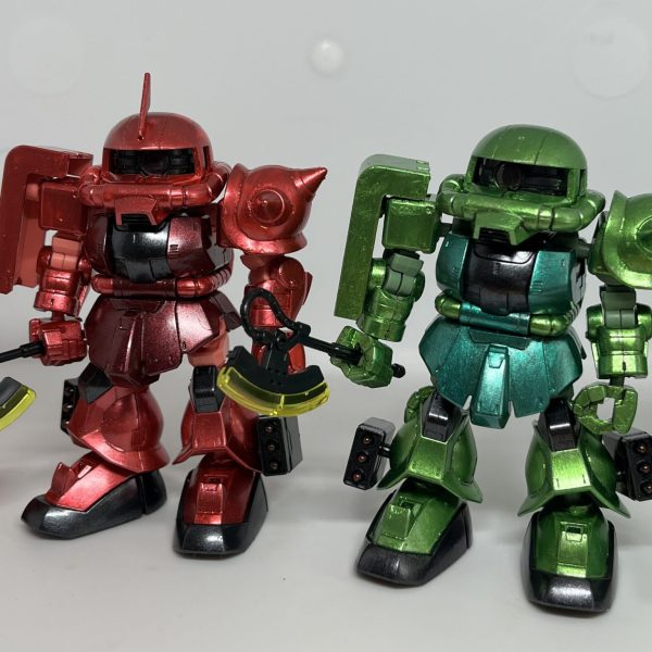 3月9日なので、Zakuをならべてみました。