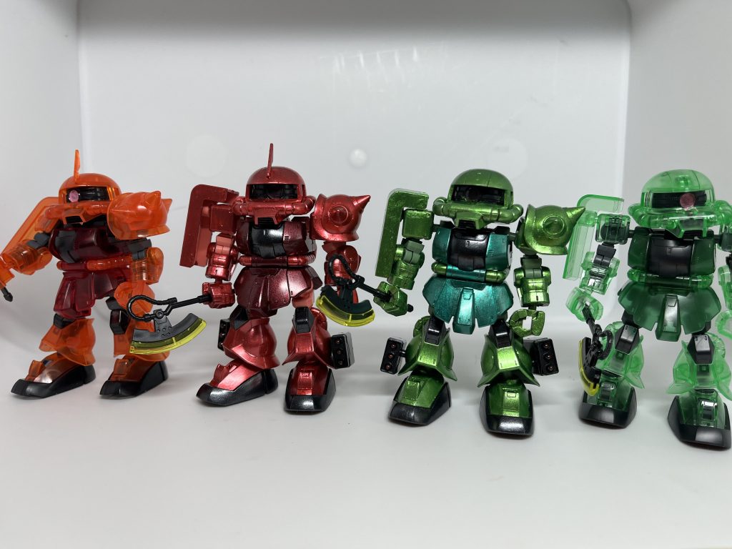 3月9日なので、Zakuをならべてみました。–2枚目/制作者：Bertha（ペルさん）