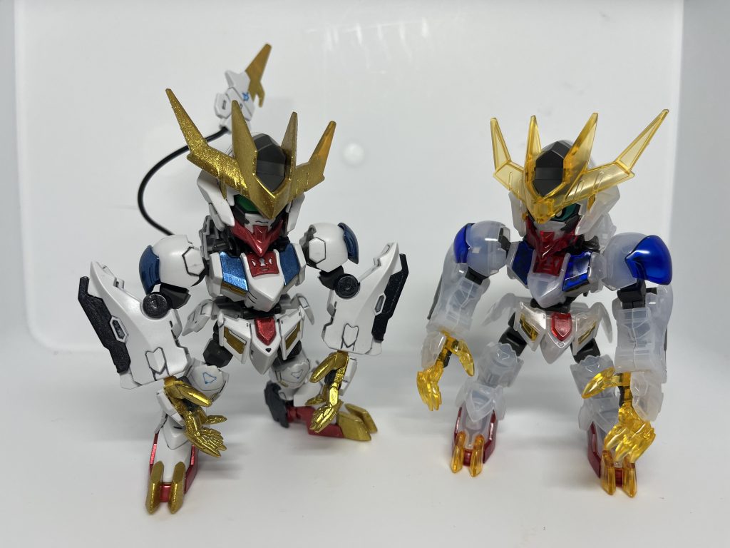 GundamBarbatosLupusRex並べてみました。