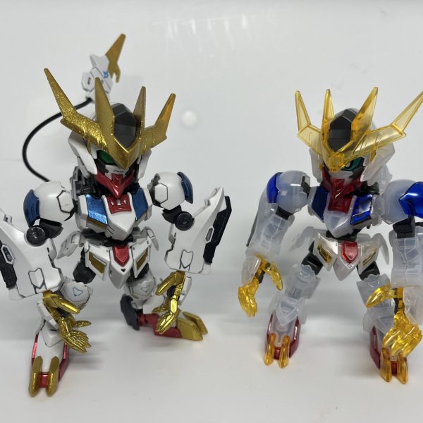 GundamBarbatosLupusRex並べてみました。