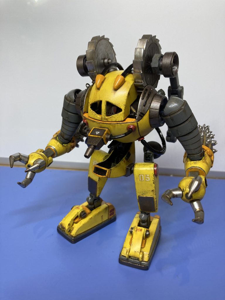 ジオンの穴掘りMS　1/144アッグ