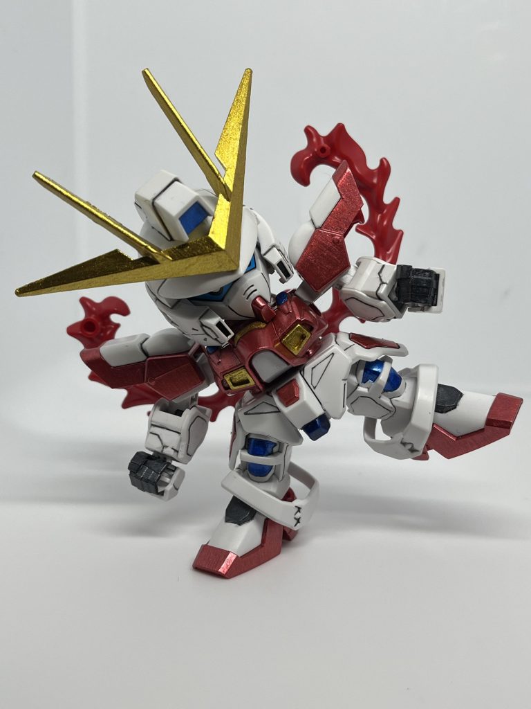 片足でもしっかり立つとは、作り手より体幹がしっかりしてるじゃないか。