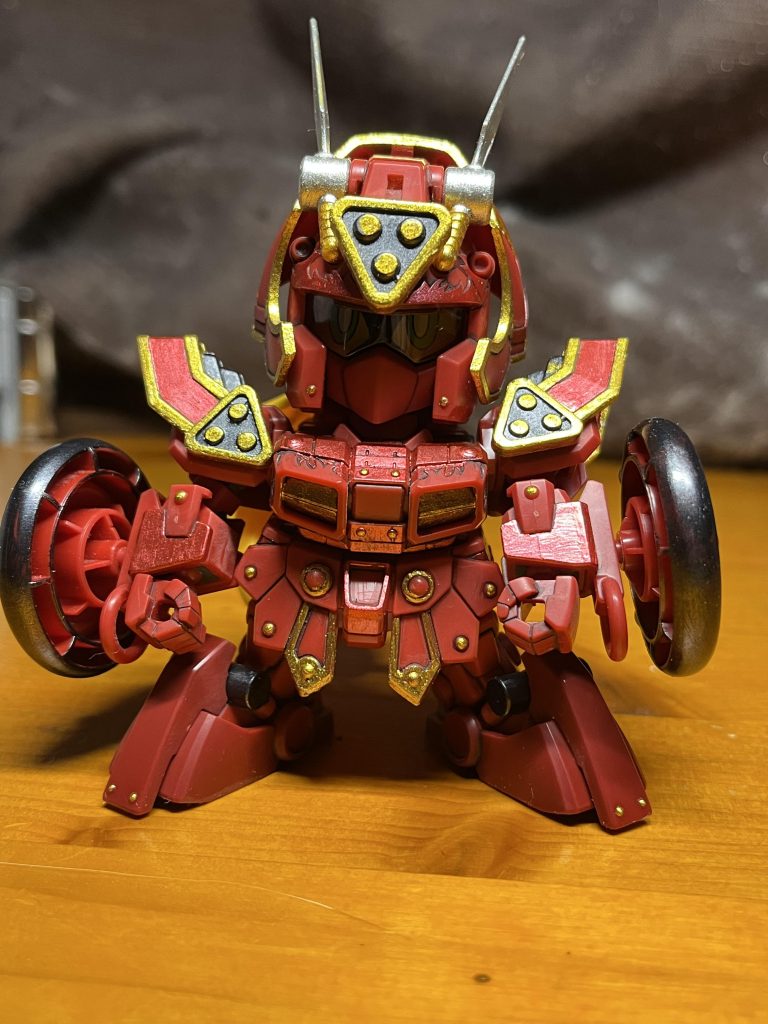 “KurenaiMusha”RedWarriorAmazing出来上がりました！–2枚目/制作者：Bertha（ペルさん）