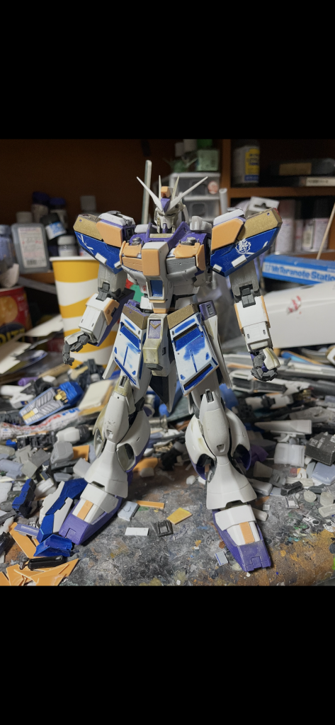 下半身はスッキリさせる感じにしました。