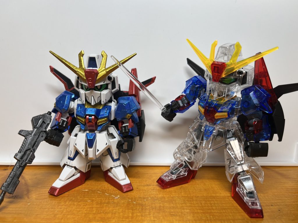 久しぶりの並べてみたシリーズ復活記念写真。頭身の違いが一目瞭然。