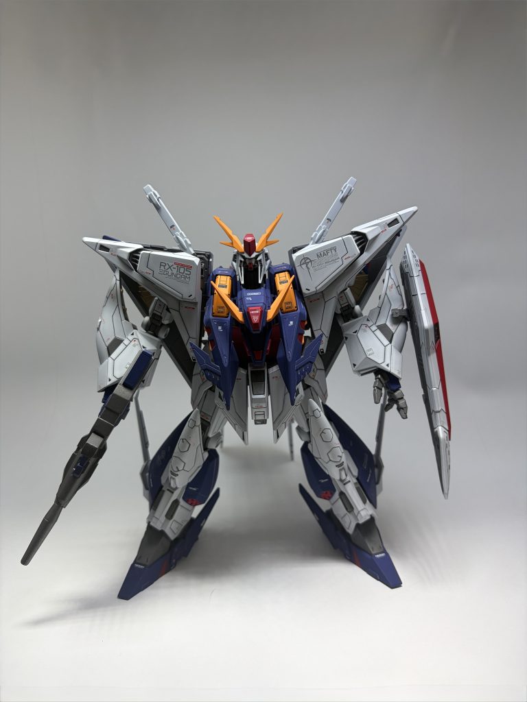 筋彫り、カラーリングなどは他の製作者様のを参考にさせていただきました。