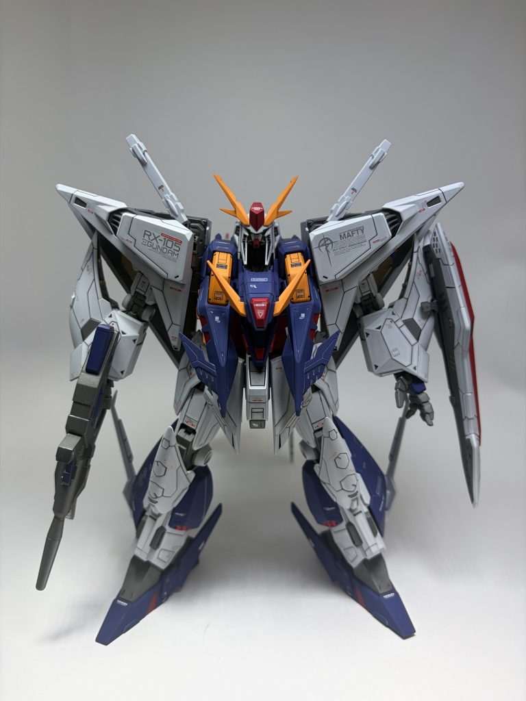 クスィーガンダム全塗装