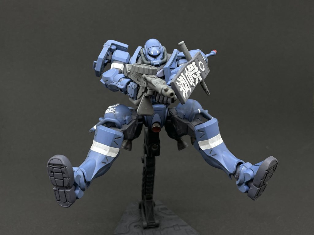 MS-06-SSP POLICE ZAKU–3枚目/制作者：@wicky1000