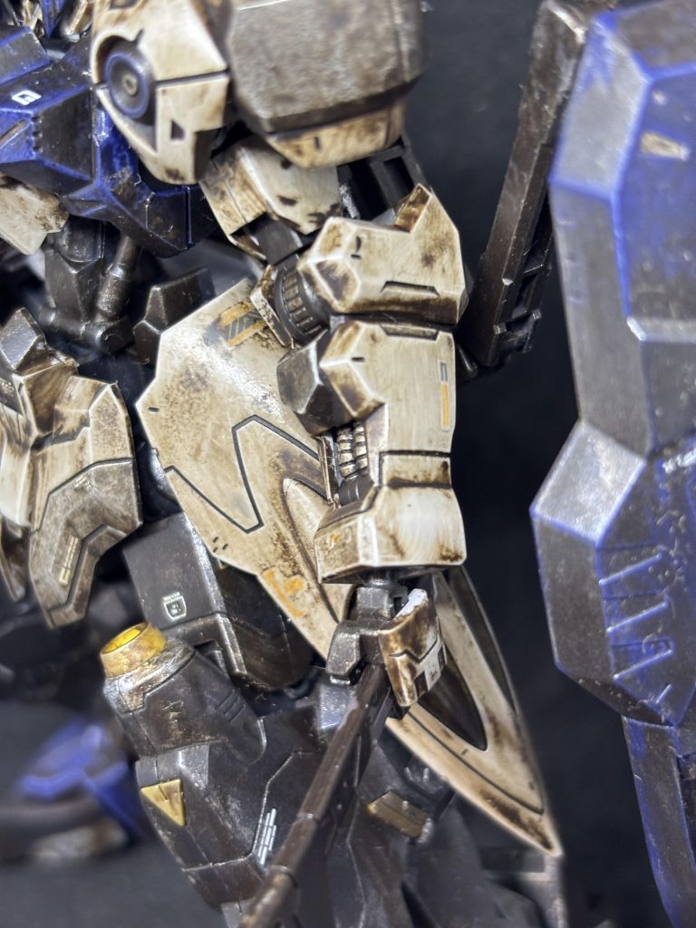 ガンダムキマリスヴィダール（汚し）–2枚目/制作者：にーうみ