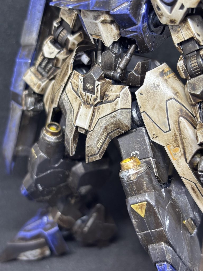 ガンダムキマリスヴィダール（汚し）–3枚目/制作者：にーうみ