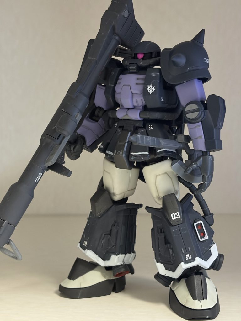 高機動型ザクⅡ黒い三連星仕様　Gフレーム