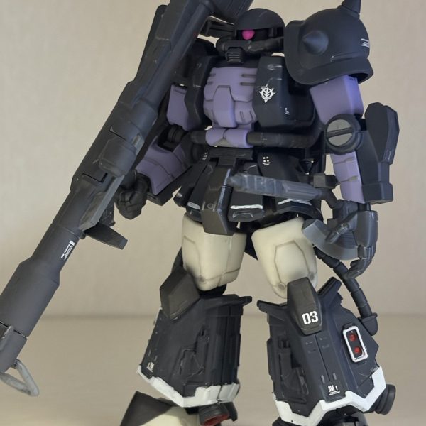 高機動型ザクⅡ黒い三連星仕様　Gフレーム