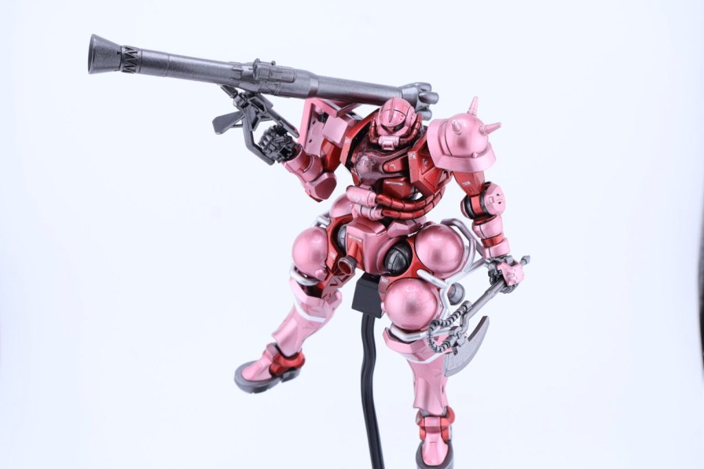 GQシャア専用ザク　キャンディ塗装