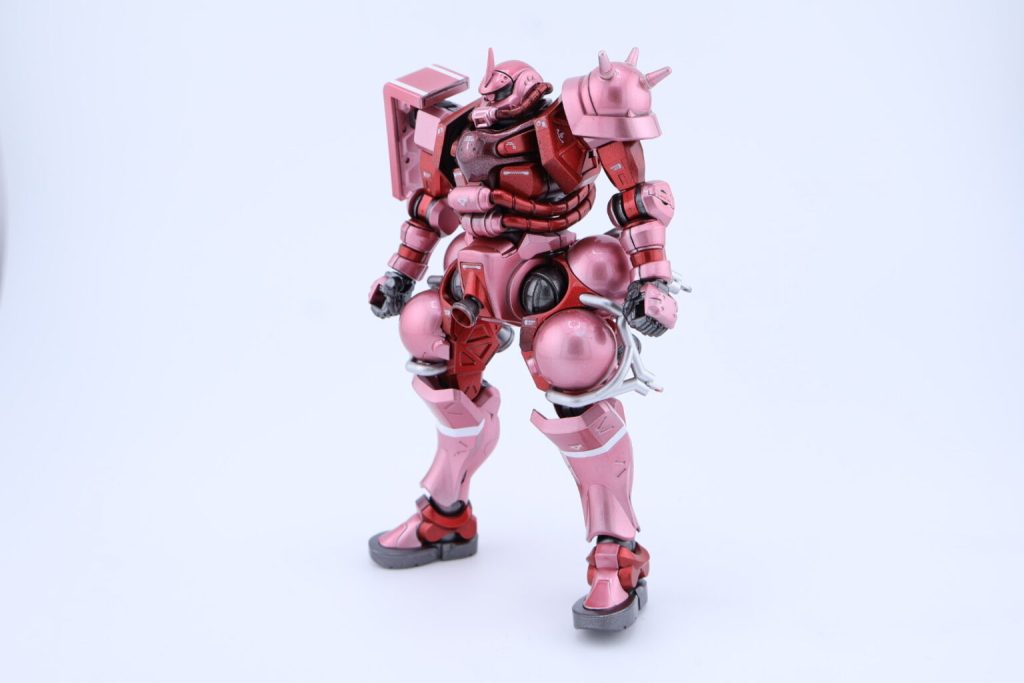 GQシャア専用ザク　キャンディ塗装–2枚目/制作者：ぽん